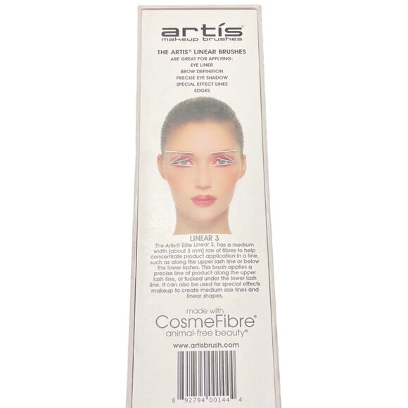 NIB Artis Elite LINEAR 3 Brush in smoke finish - Picture 6 of 7